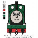 Peter Sam Thomas The Train Embroidery Design